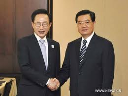 chinese president meets south korean president